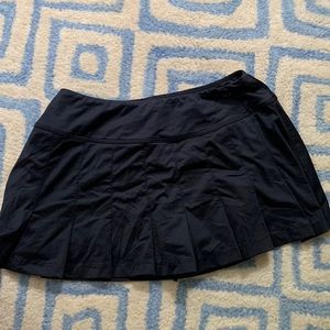 Black Tennis Skirt